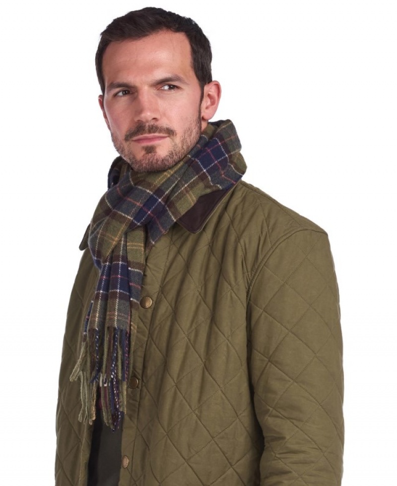 Bufanda Barbour Tartan Lambswool Hombre Muiltcolor Mexico | I2J50847