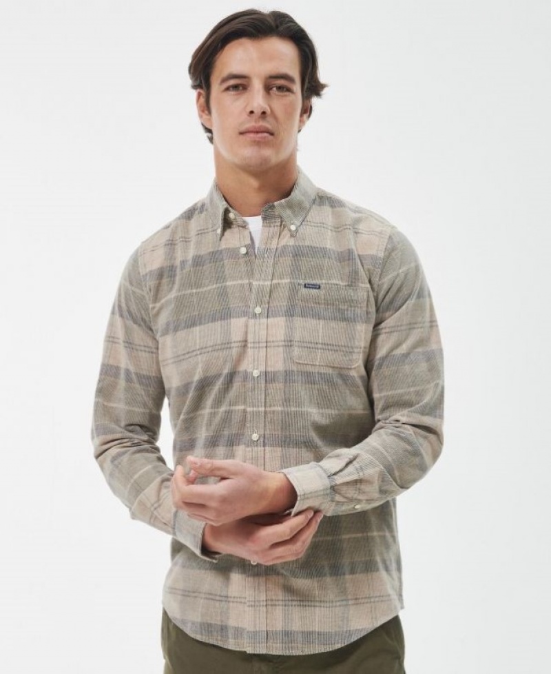 Camisas Barbour Blair Tailored Hombre Multicolor Mexico | Y7Y82611