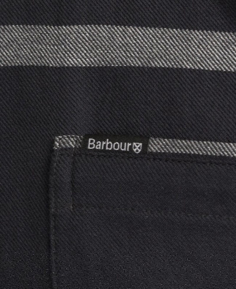 Camisas Barbour Dunoon Tailored Hombre Negros Mexico | H1C02821