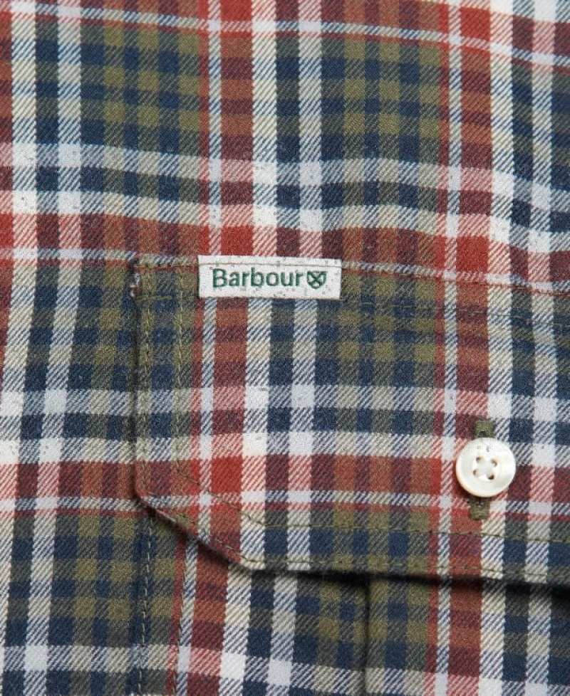 Camisas Barbour Eastwood Thermo Weave Hombre Multicolor Mexico | R9D11711