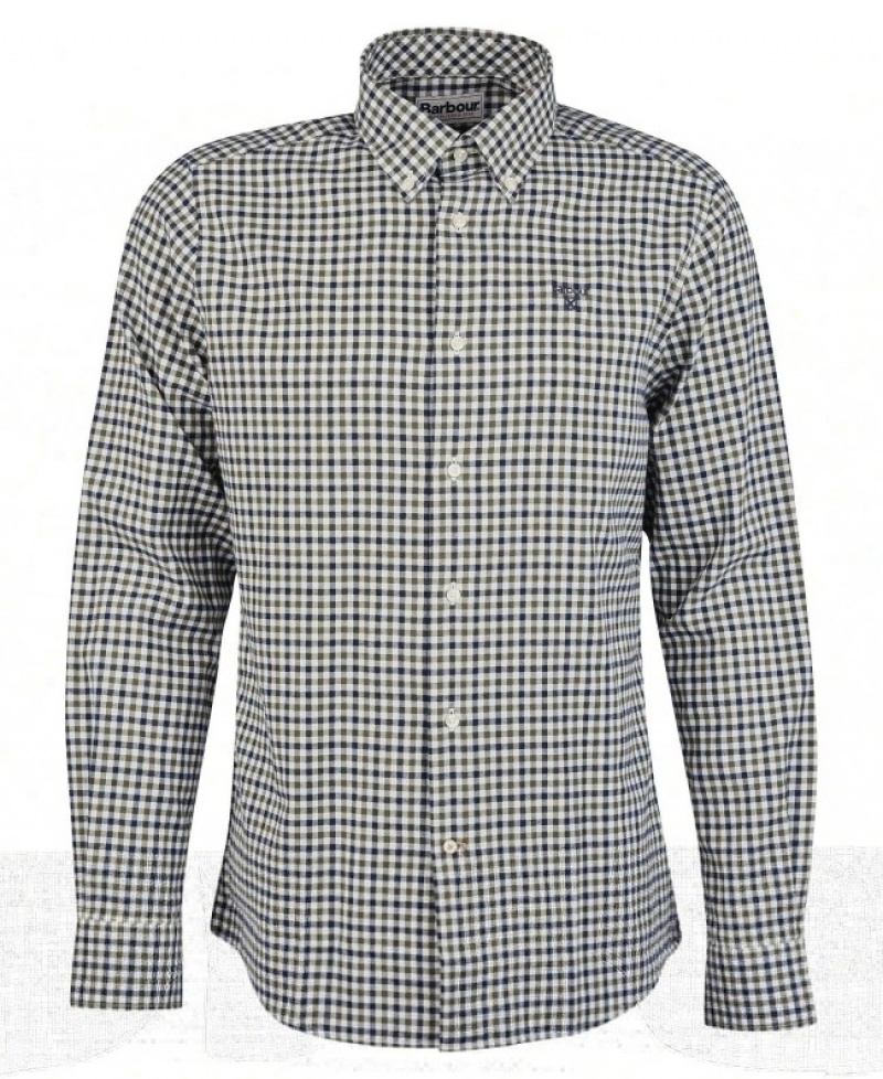 Camisas Barbour Finkle Tailored Hombre Multicolor Mexico | I3C49417