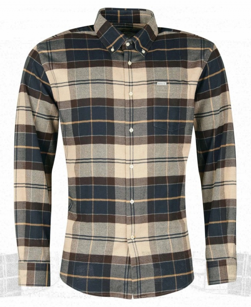 Camisas Barbour Hogside Tartan Hombre Multicolor Mexico | Y5W34609