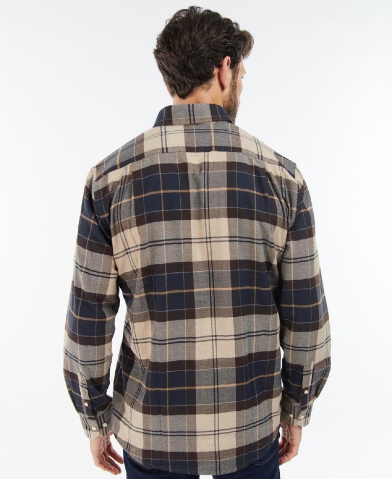 Camisas Barbour Hogside Tartan Hombre Multicolor Mexico | Y5W34609