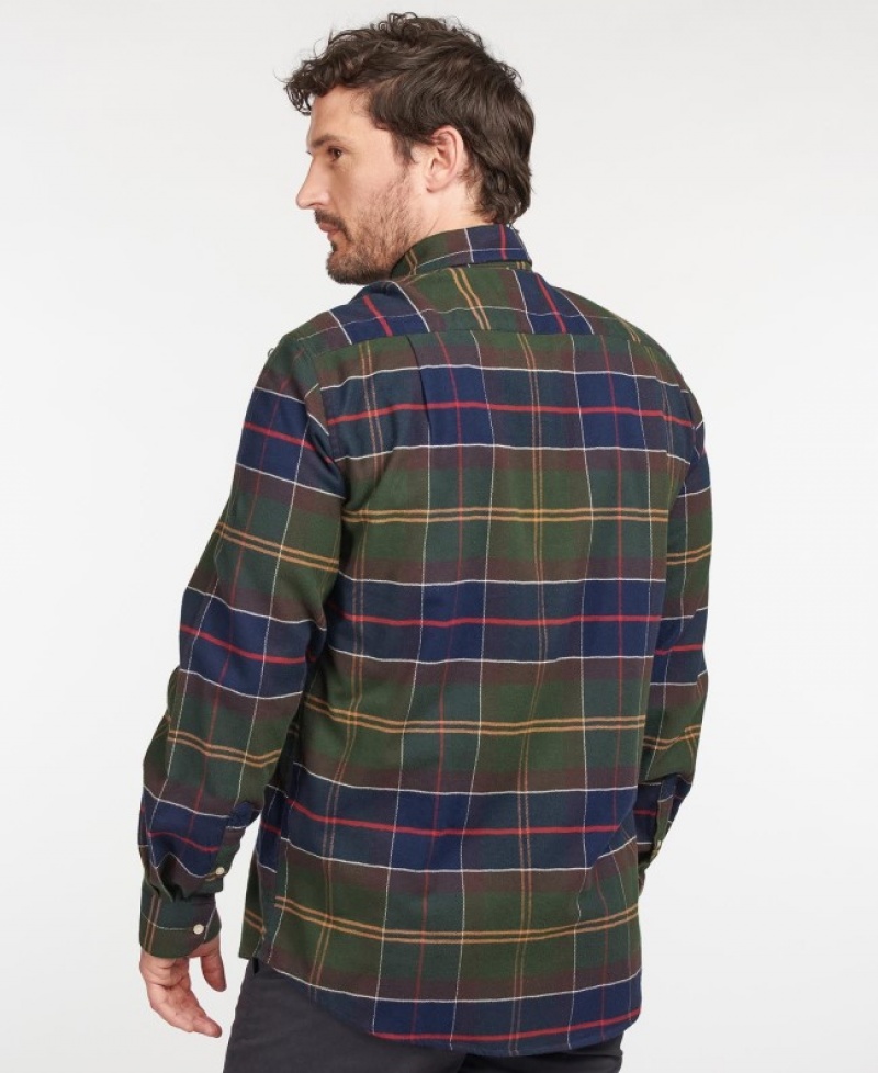 Camisas Barbour Hogside Tartan Hombre Muiltcolor Mexico | F9N74185