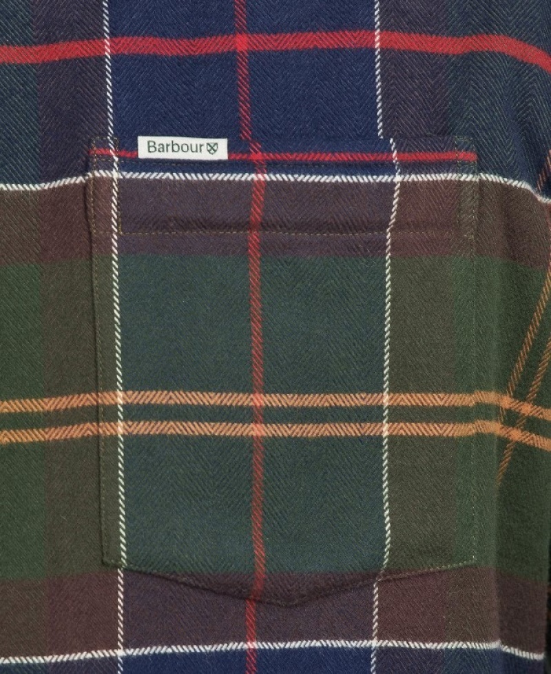 Camisas Barbour Hogside Tartan Hombre Muiltcolor Mexico | F9N74185