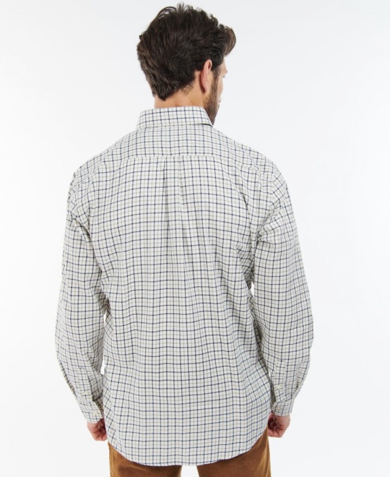 Camisas Barbour Preston Regular Hombre Grises Mexico | W0R05677