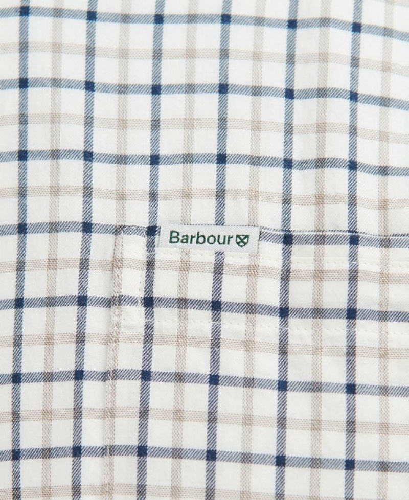 Camisas Barbour Preston Regular Hombre Grises Mexico | W0R05677