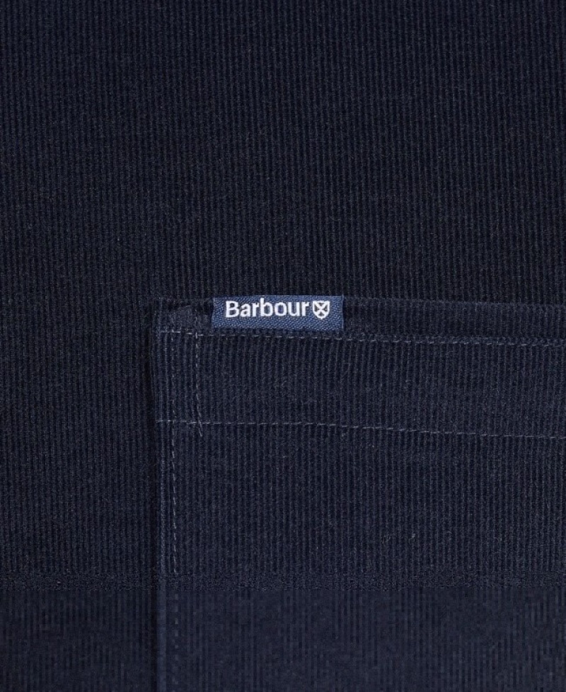 Camisas Barbour Ramsey Tailored Hombre Azul Marino Mexico | O2J48278