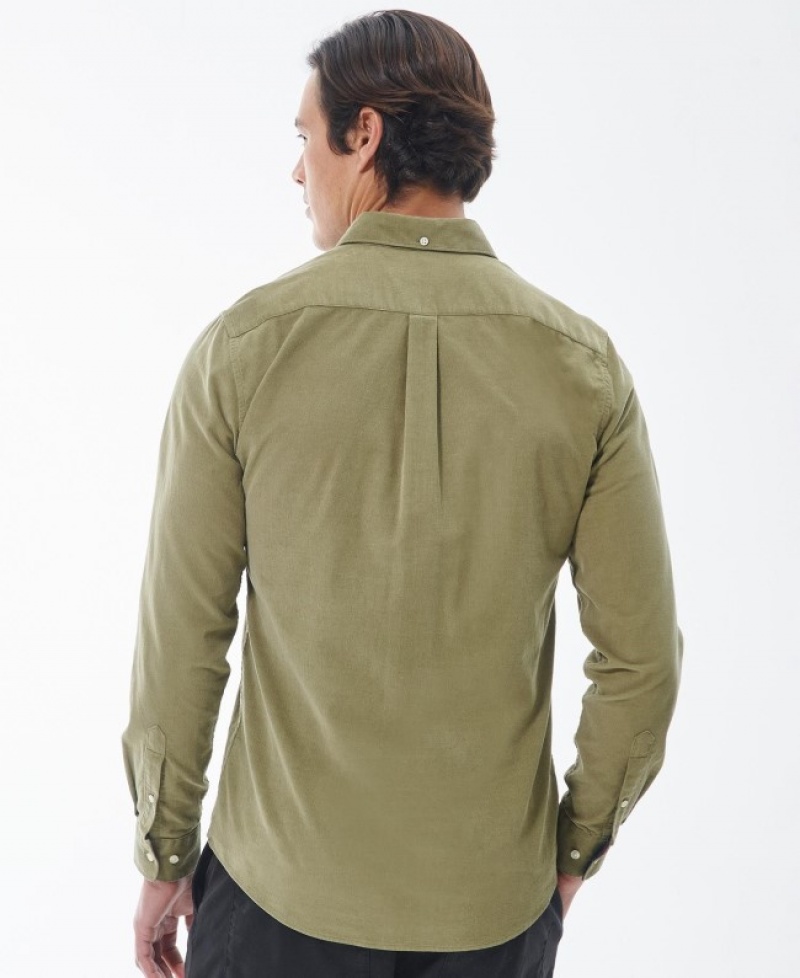 Camisas Barbour Ramsey Tailored Hombre Verdes Mexico | B4T64908