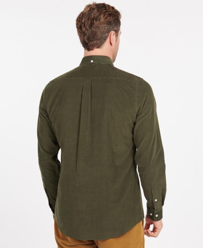 Camisas Barbour Ramsey Tailored Hombre Verdes Mexico | U8Y83792