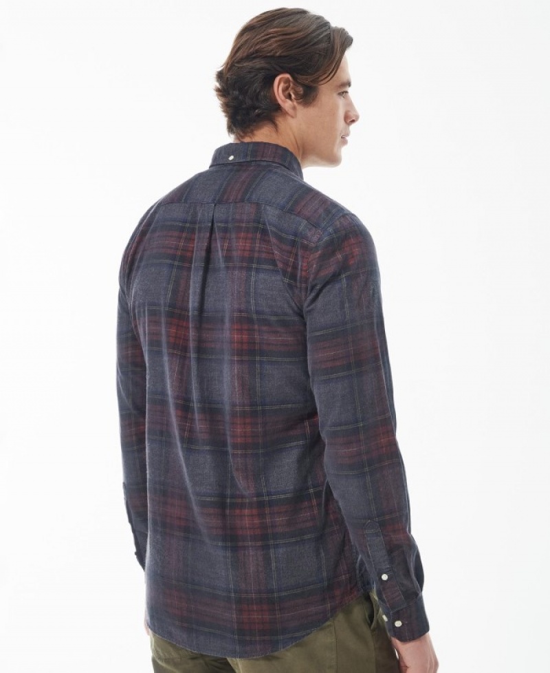 Camisas Barbour Southfield Tailored Hombre Grises Mexico | E6H31978