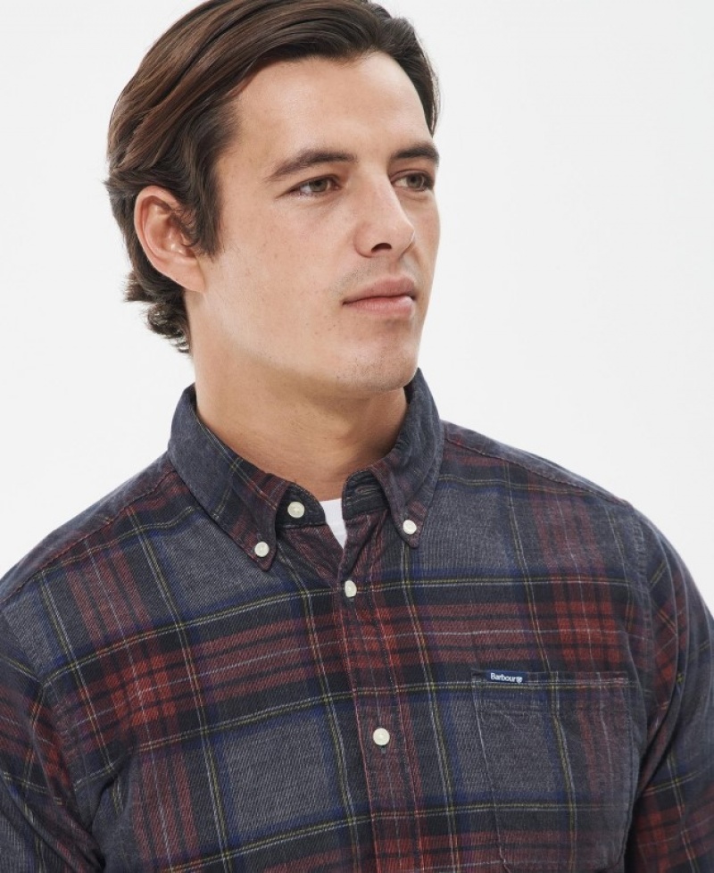 Camisas Barbour Southfield Tailored Hombre Grises Mexico | E6H31978