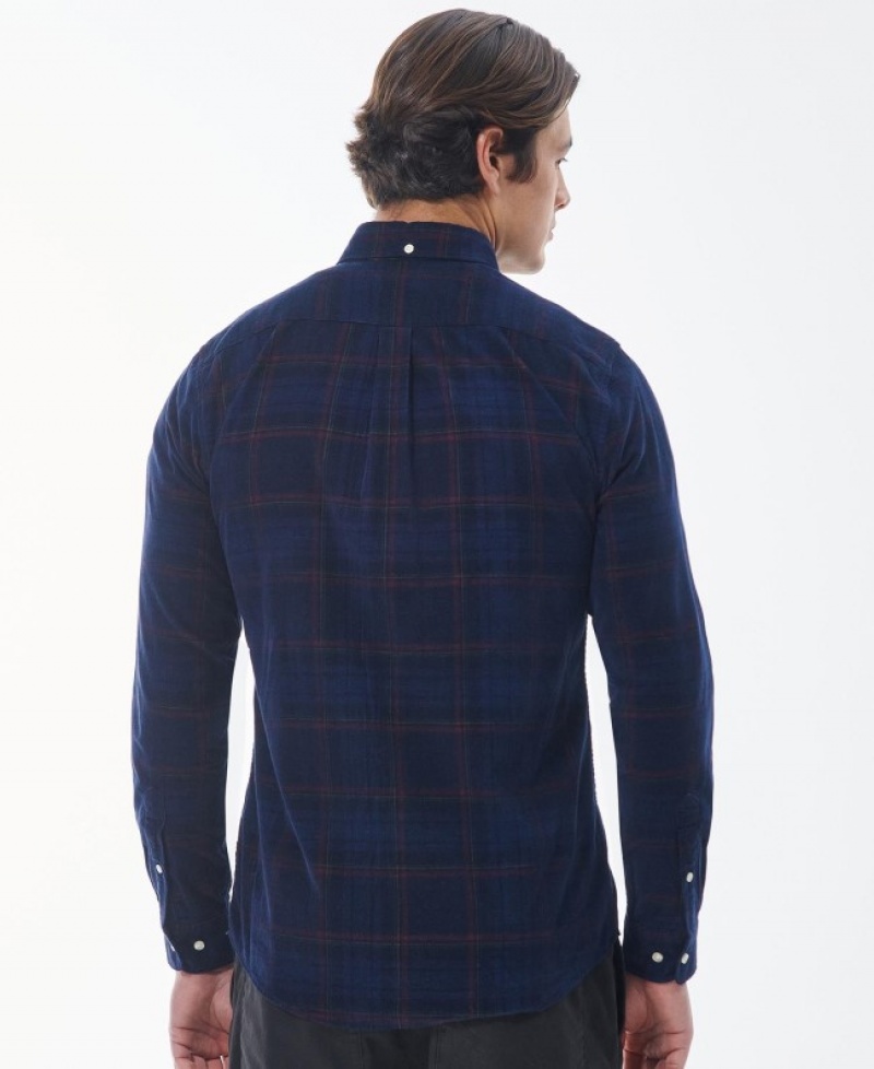 Camisas Barbour Southfield Tailored Hombre Azul Marino Mexico | G0A21043