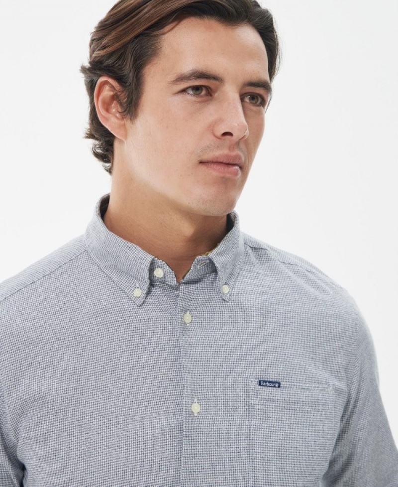 Camisas Barbour Turner Tailored Hombre Azul Marino Mexico | T9I28860