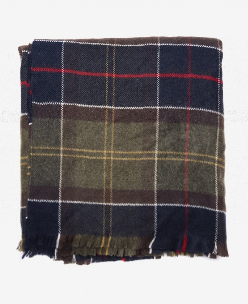 Cape Barbour Staffin Tartan Serape Mujer Muiltcolor Mexico | Q8A40648