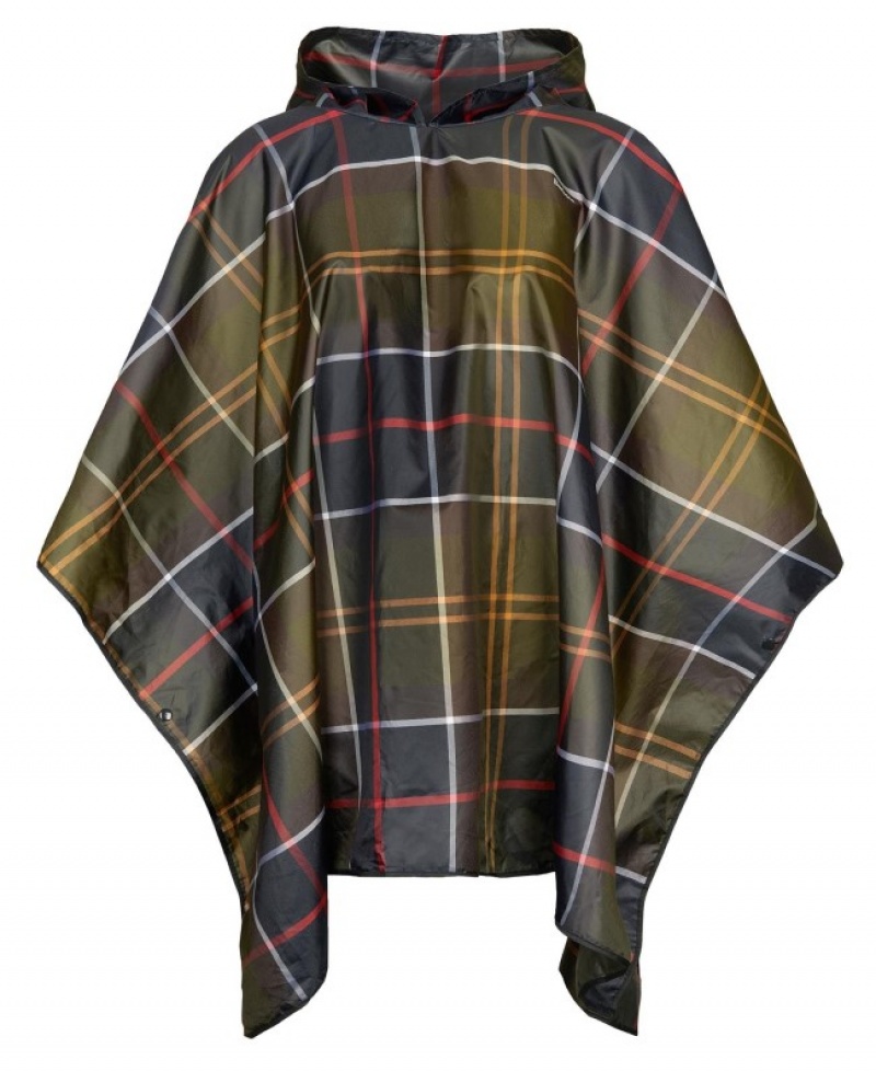 Cape Barbour Tartan Poncho Showerproof Hombre Classic Tartan Mexico | M0P34259