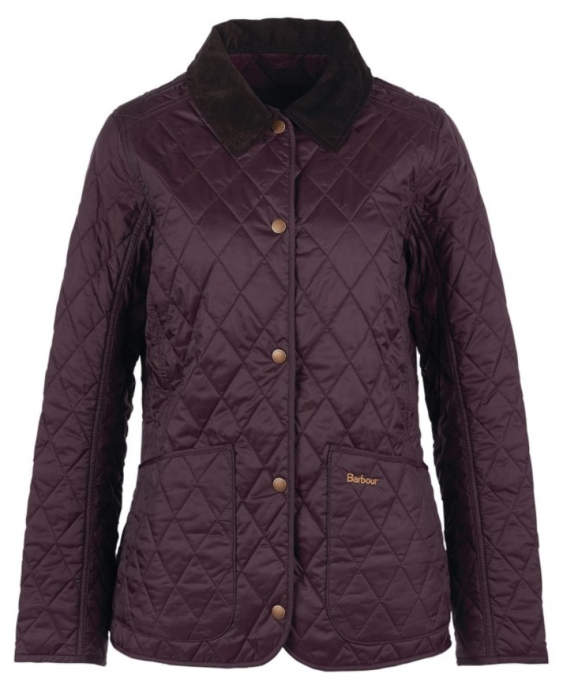 Chaqueta Acolchada Barbour Annandale Mujer Rojos Mexico | X6U16025