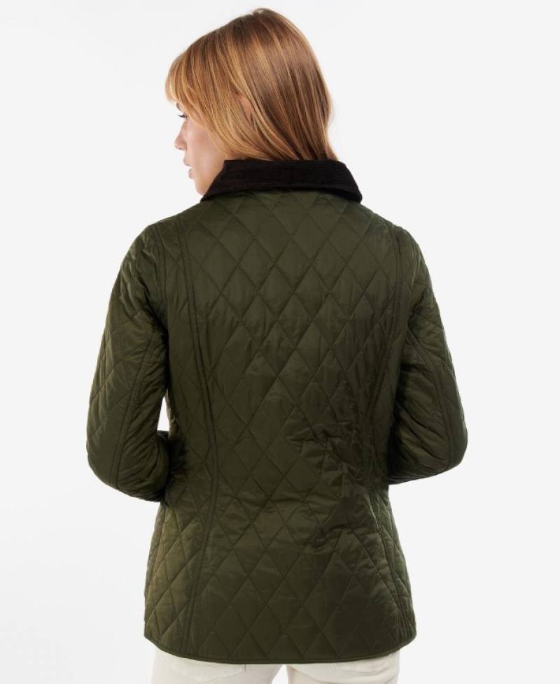 Chaqueta Acolchada Barbour Annandale Mujer Verde Oliva Mexico | J0G89911