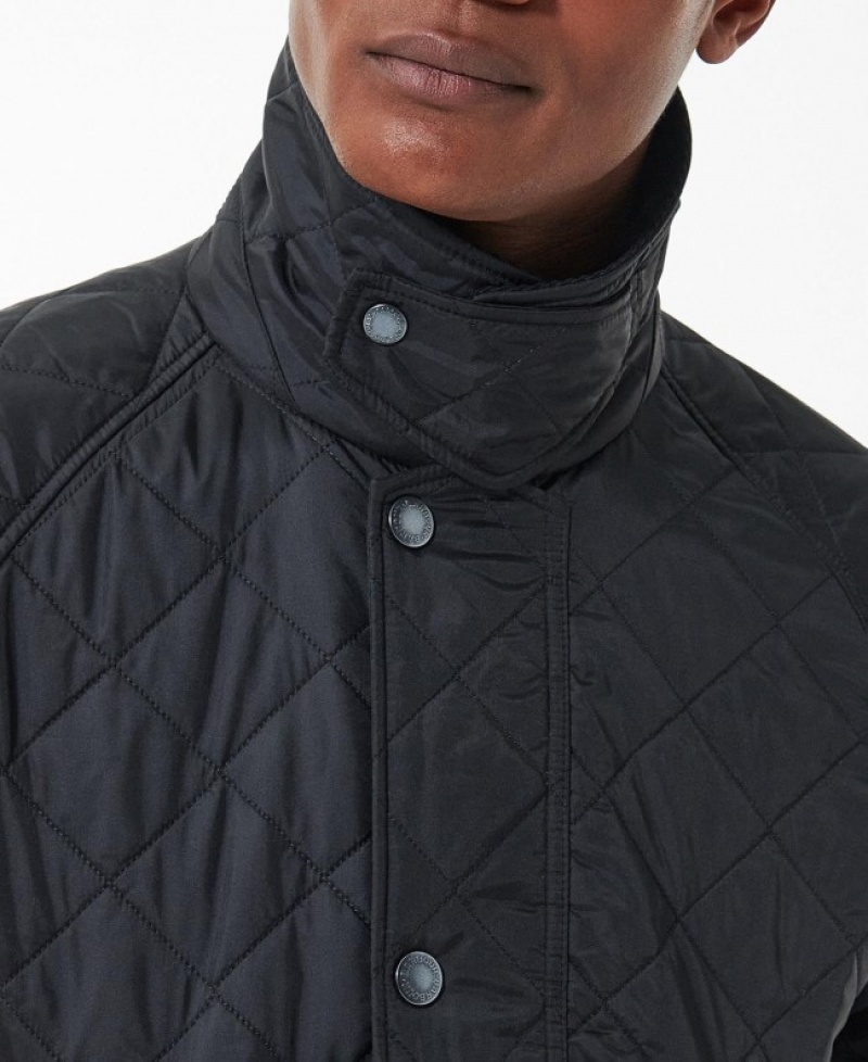 Chaqueta Acolchada Barbour Ashby Hombre Negros Mexico | P6C37873