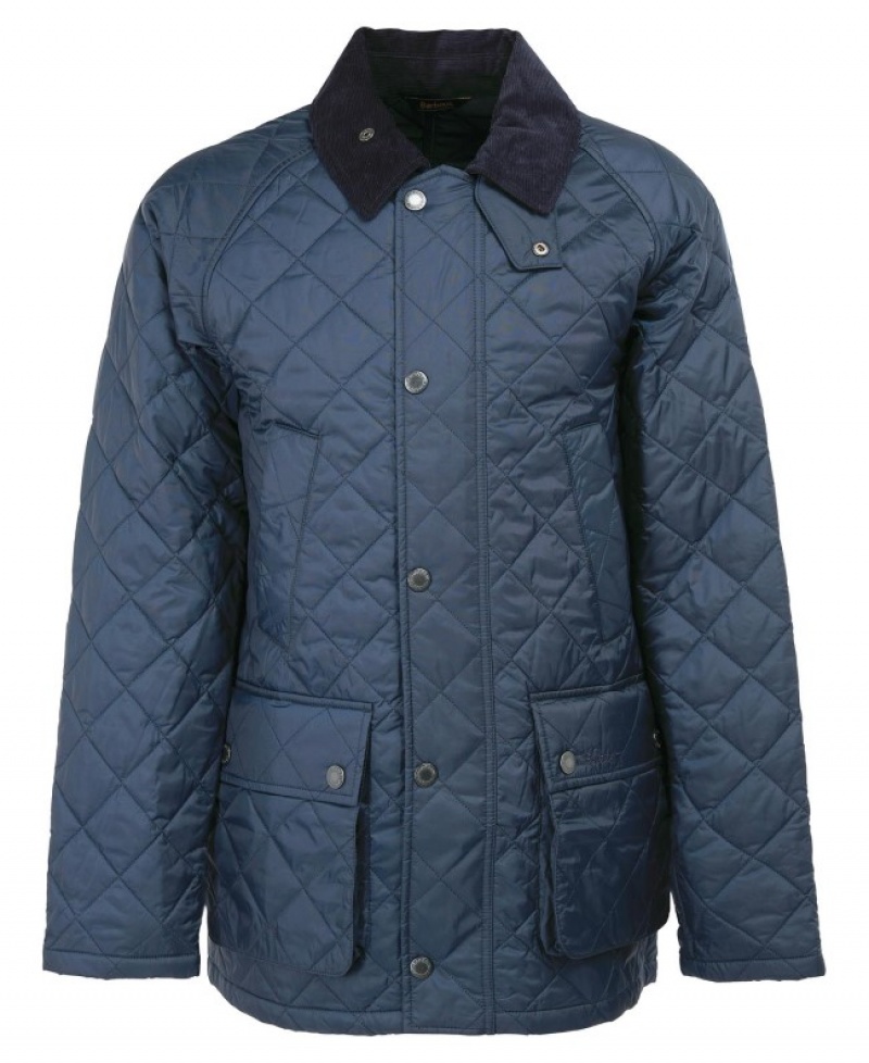 Chaqueta Acolchada Barbour Ashby Hombre Azul Marino Mexico | X1C72232