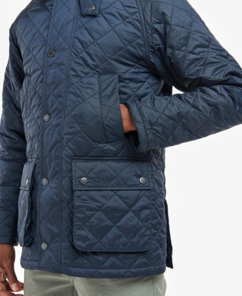 Chaqueta Acolchada Barbour Ashby Hombre Azul Marino Mexico | X1C72232