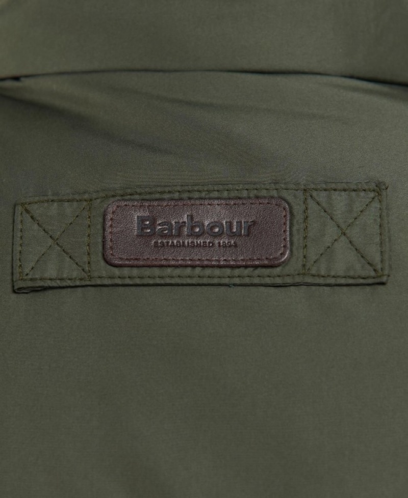 Chaqueta Acolchada Barbour Brendon Hombre Verde Oliva Mexico | P4A47158