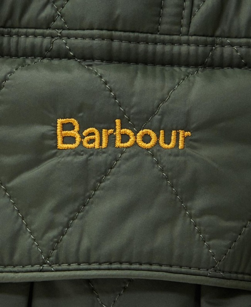 Chaqueta Acolchada Barbour Country Utility Mujer Verdes Mexico | R5I61826