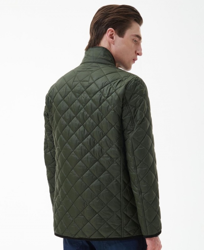 Chaqueta Acolchada Barbour Modern Liddesdale Hombre Verdes Mexico | C2V48998