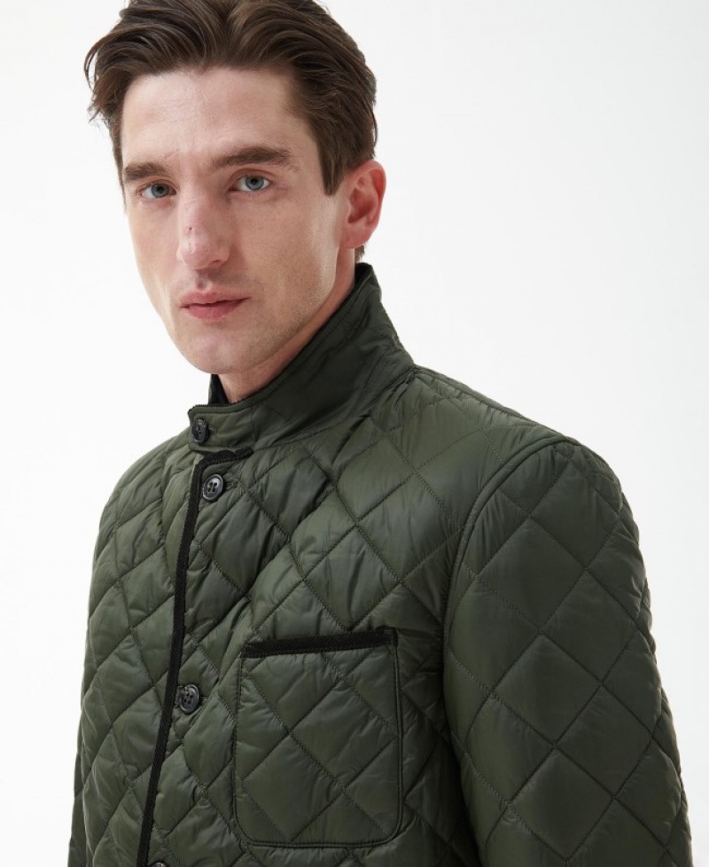 Chaqueta Acolchada Barbour Modern Liddesdale Hombre Verdes Mexico | C2V48998