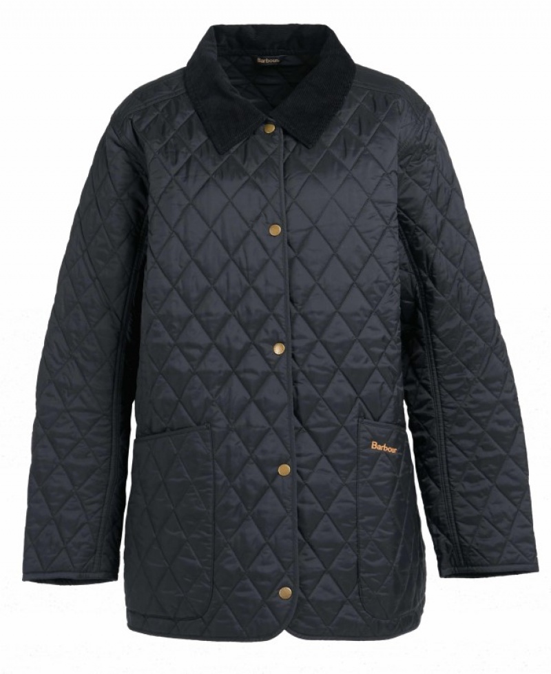 Chaqueta Acolchada Barbour Plus Annandale Mujer Negros Mexico | W8W92157