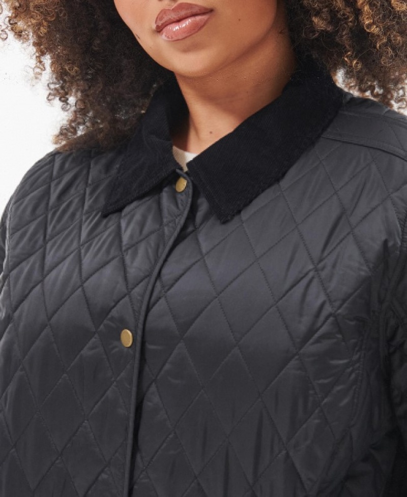 Chaqueta Acolchada Barbour Plus Annandale Mujer Negros Mexico | W8W92157