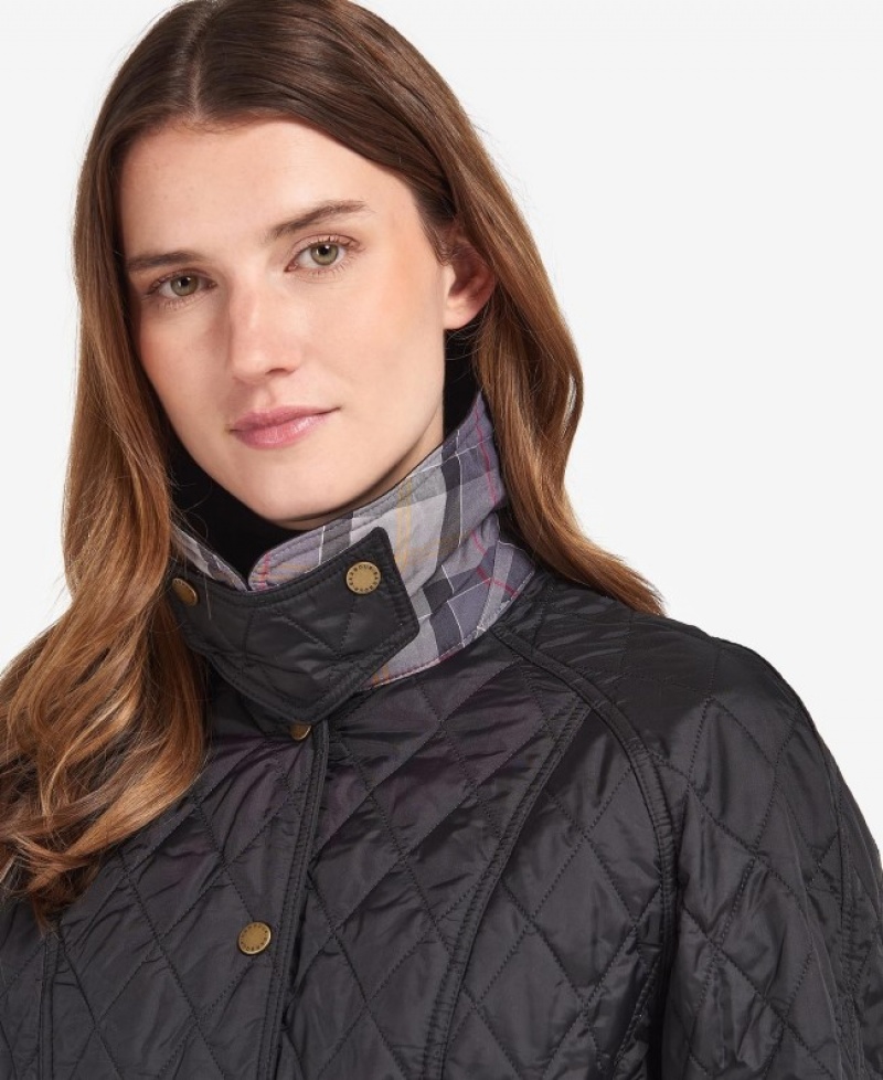 Chaqueta Acolchada Barbour Summer Beadnell Mujer Negros Mexico | J1A16584