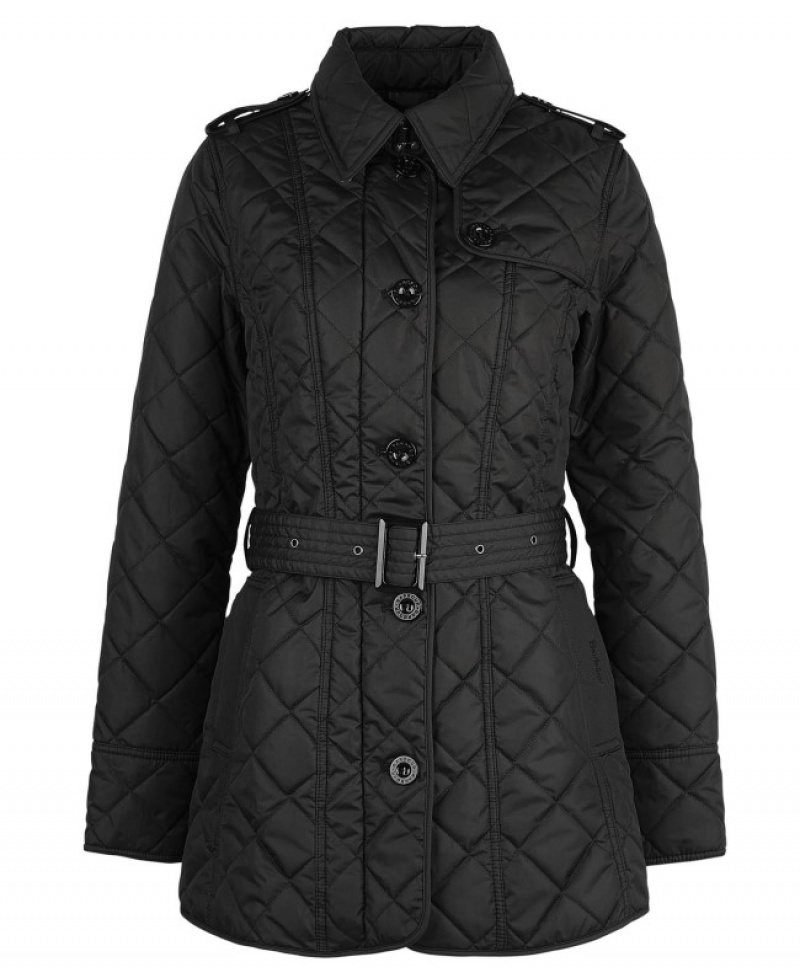 Chaqueta Acolchada Barbour Tummel Mujer Negros Mexico | C8E85467