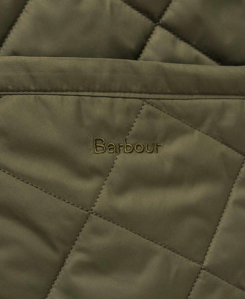 Chaqueta Acolchada Barbour x House of Hackney Daintry Reversible Mujer Verdes Mexico | M6M67239