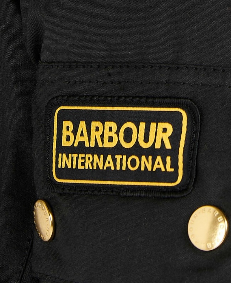 Chaqueta Encerada Barbour B.Intl Original Hombre Negros Mexico | X6B69016