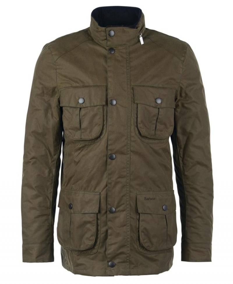 Chaqueta Encerada Barbour Corbridge Hombre Marrom Mexico | Z7I33989