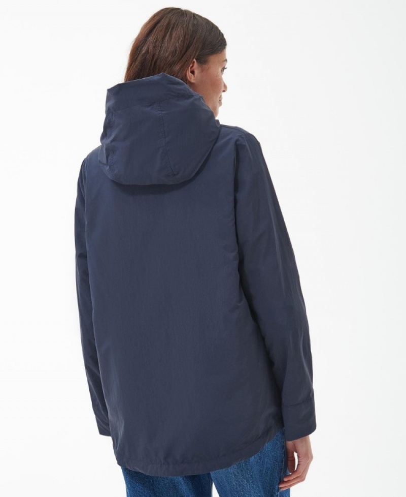 Chaqueta Impermeable Barbour Geranium Showerproof Mujer Azul Marino Mexico | H5B46306