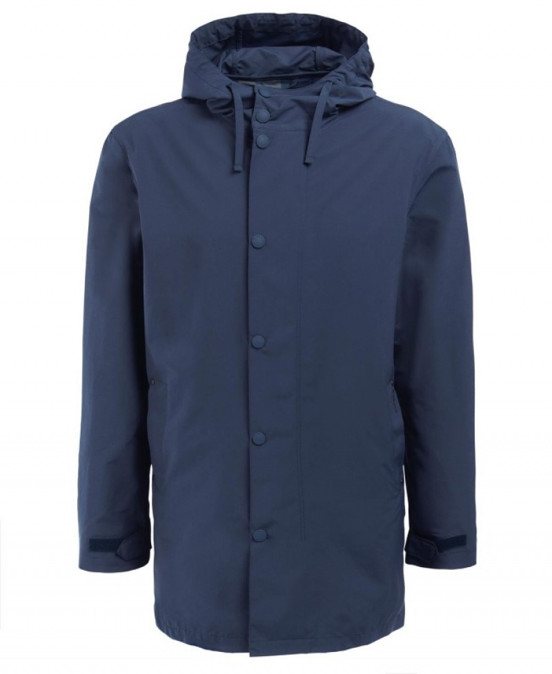 Chaqueta Impermeable Barbour Ligeros City Showerproof Hombre Azul Marino Mexico | A7Z37182