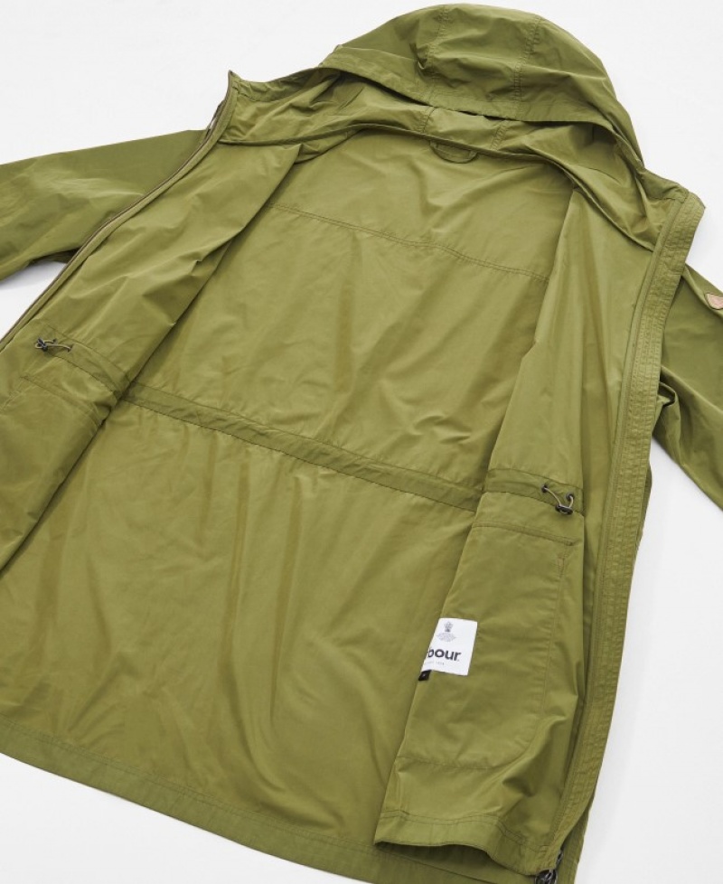 Chaqueta Impermeable Barbour Plus Maara Showerproof Mujer Verdes Mexico | I1H84044