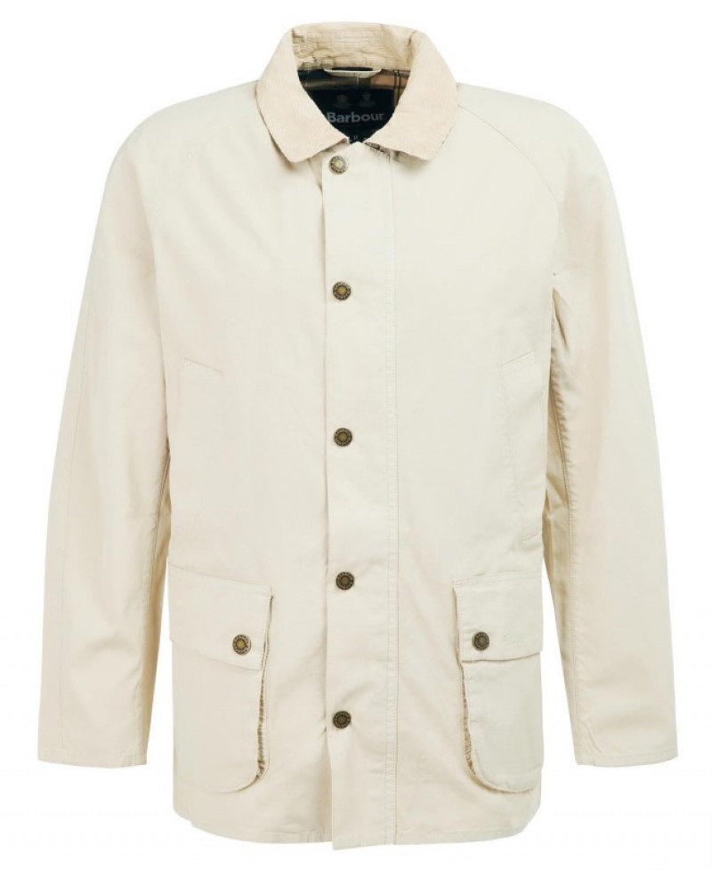 Chaquetas Casuales Barbour Ashby Hombre Creme Mexico | T5J02237