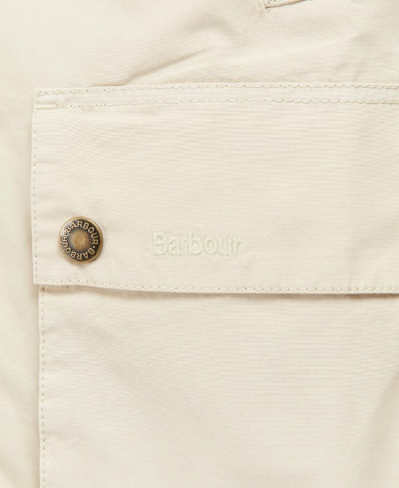 Chaquetas Casuales Barbour Ashby Hombre Creme Mexico | T5J02237