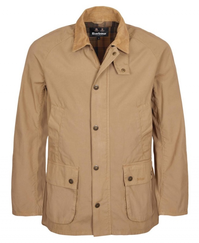 Chaquetas Casuales Barbour Ashby Hombre Beige Mexico | S1Q53948