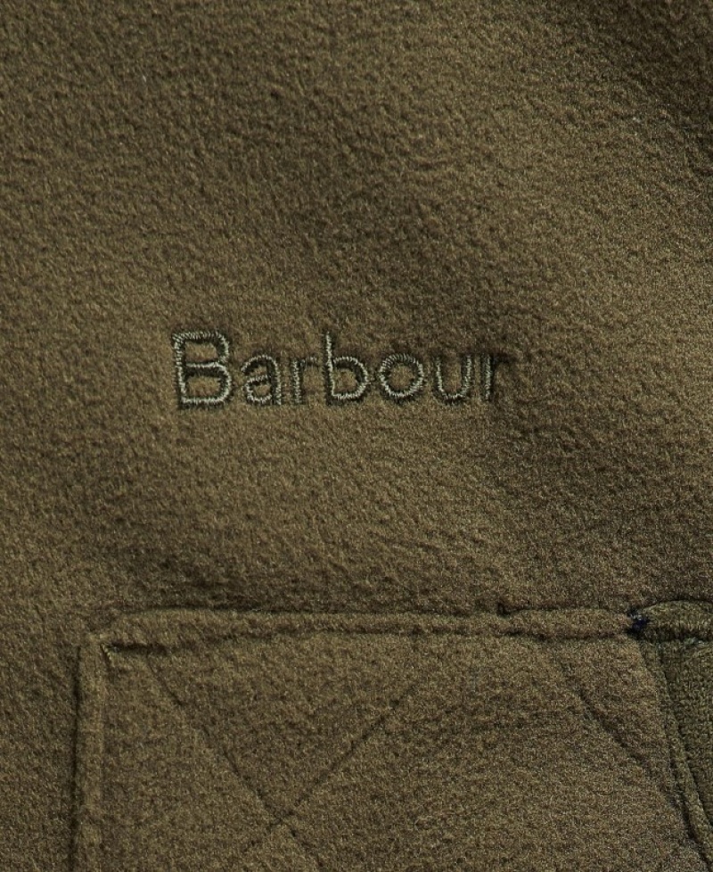 Chaquetas Casuales Barbour Dunmoor Fleece Hombre Verde Oliva Mexico | G8L08306