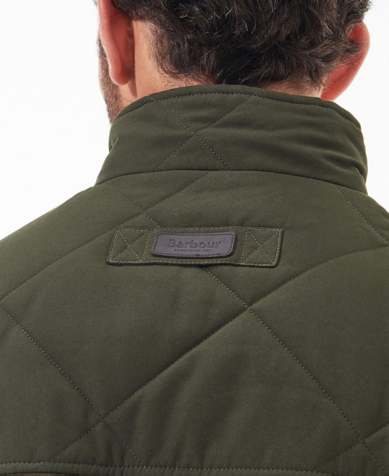 Chaquetas Casuales Barbour Híbrido Fleece Hombre Verdes Mexico | Z3Z45530