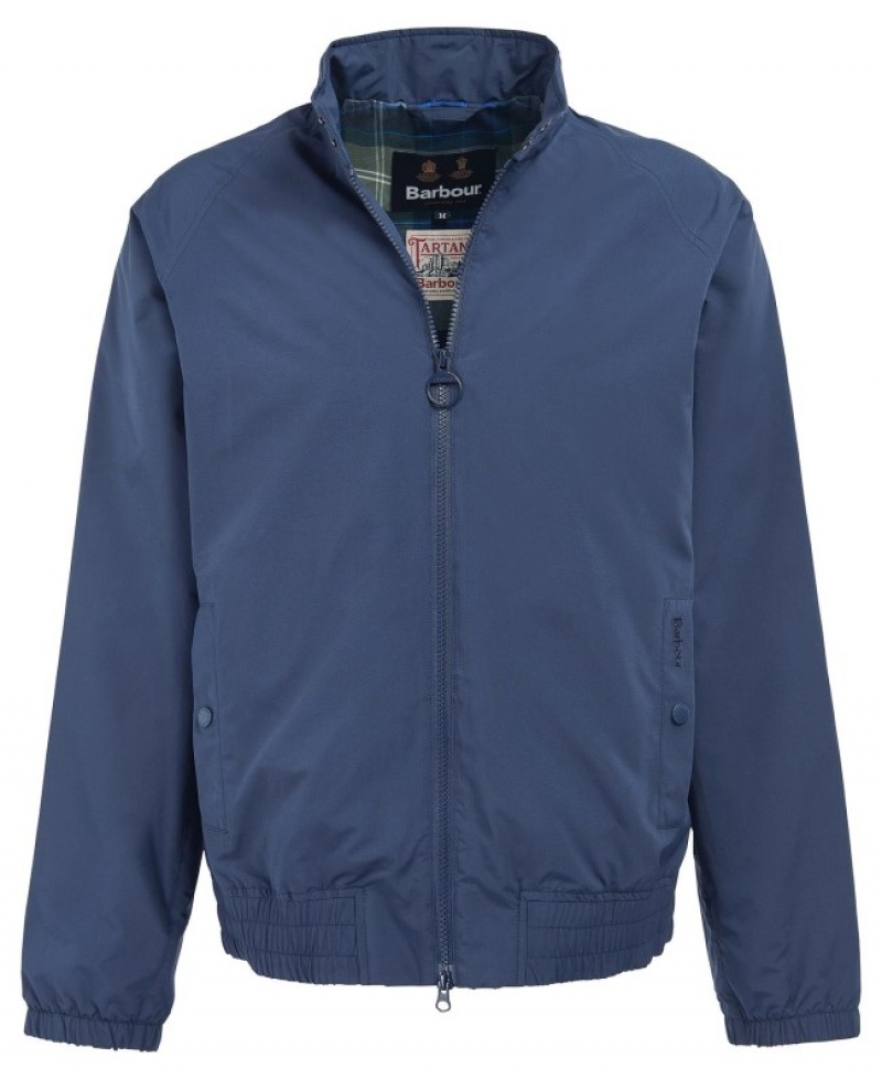 Chaquetas Casuales Barbour Summer Royston Hombre Azules Mexico | T7R03505