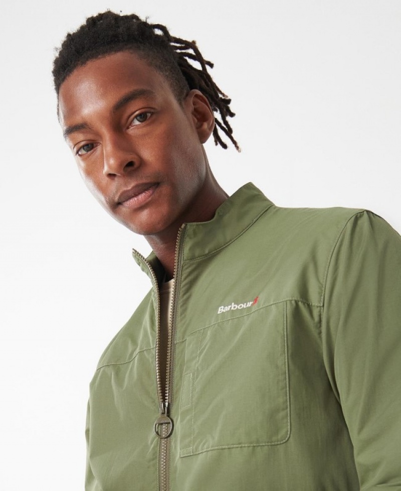 Chaquetas Casuales Barbour Tarbley Hombre Verdes Mexico | Z8D32154