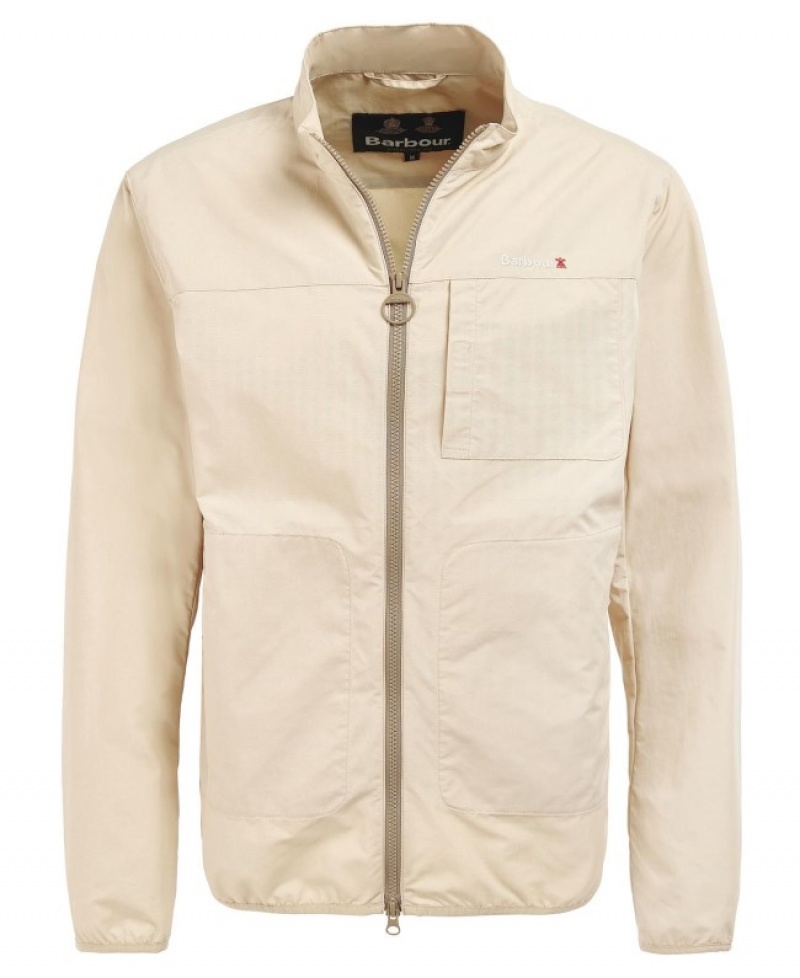 Chaquetas Casuales Barbour Tarbley Hombre Creme Mexico | K3W68732