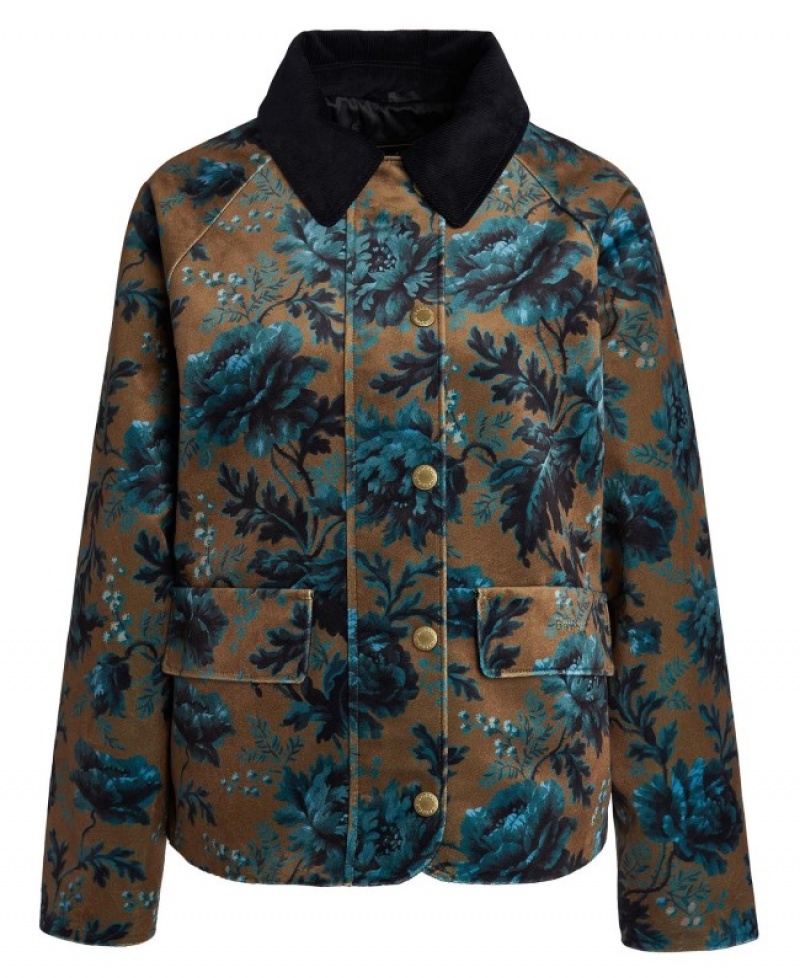 Chaquetas Casuales Barbour x House of Hackney Kingsland Mujer Multicolor Mexico | F8S98697