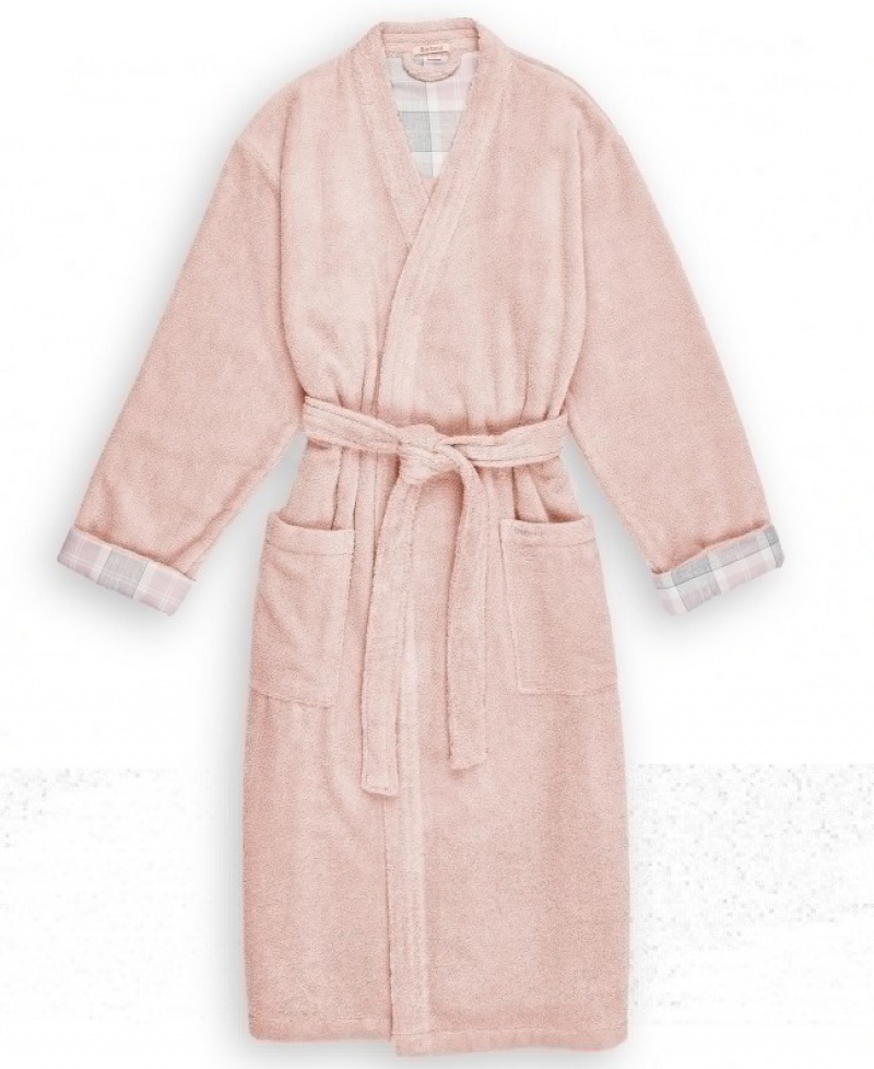 Dressing Gown Barbour Ada Mujer Rosas Claro Mexico | K5E60035