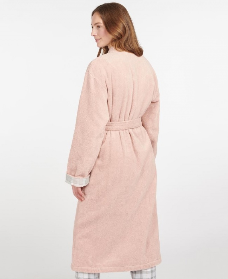 Dressing Gown Barbour Ada Mujer Rosas Claro Mexico | K5E60035